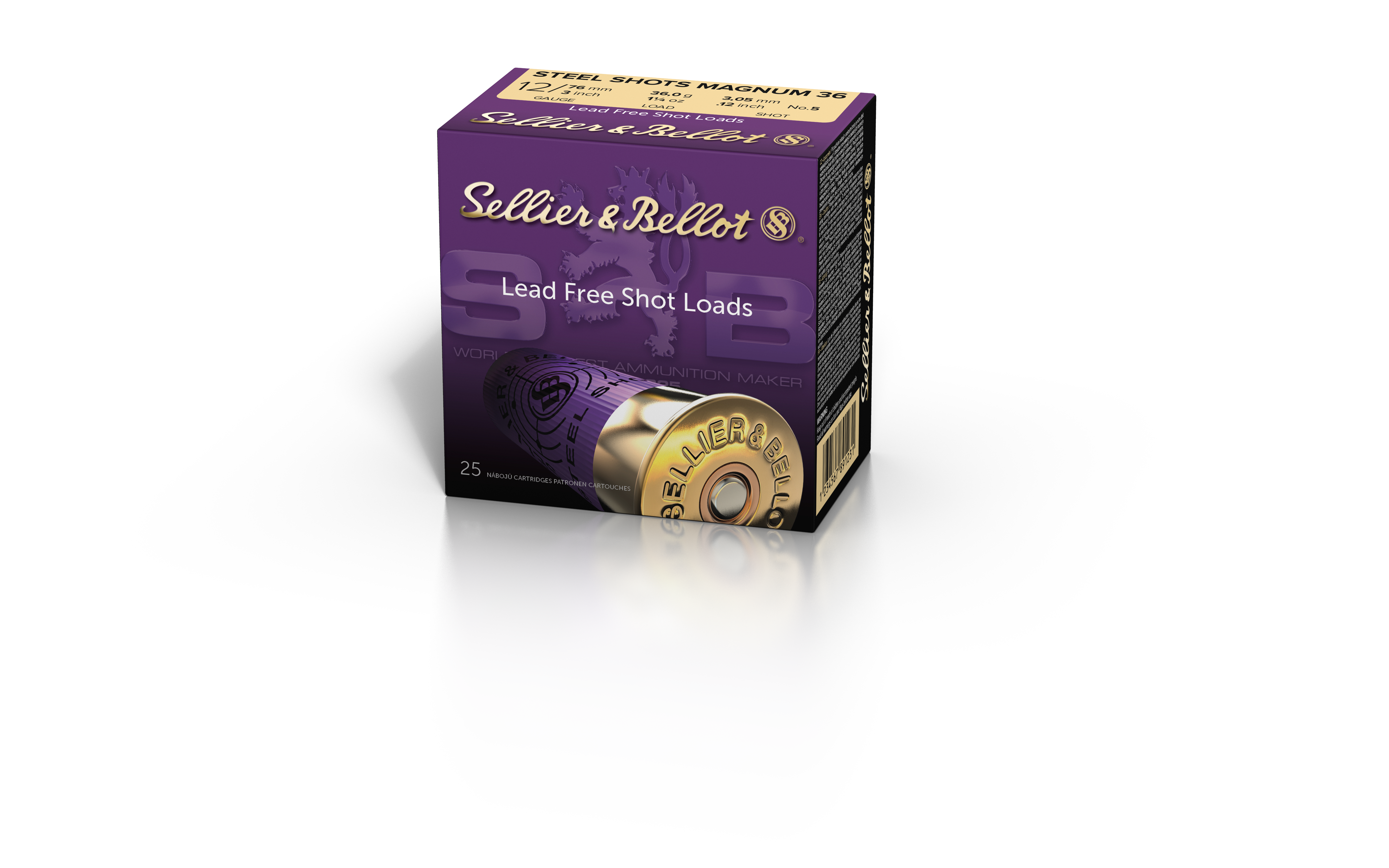 12x76 Steel Shots Magnum 3,81mm SB